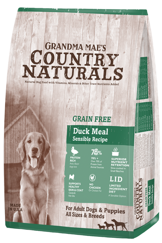 Grandma Mae's Country Naturals Grain Free Duck Meal