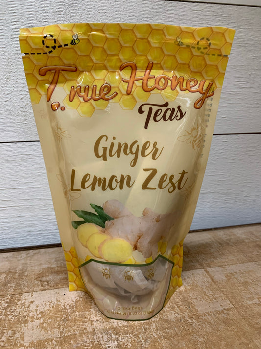 Ginger Lemon Zest True Honey Teas