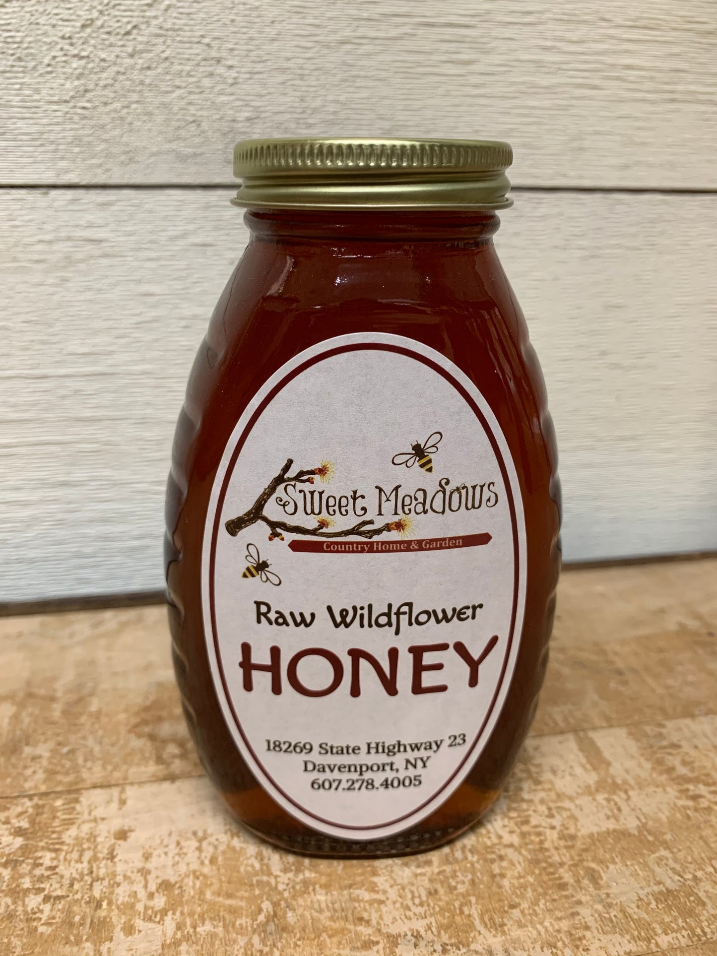 Raw Wildflower Honey (1 lb)