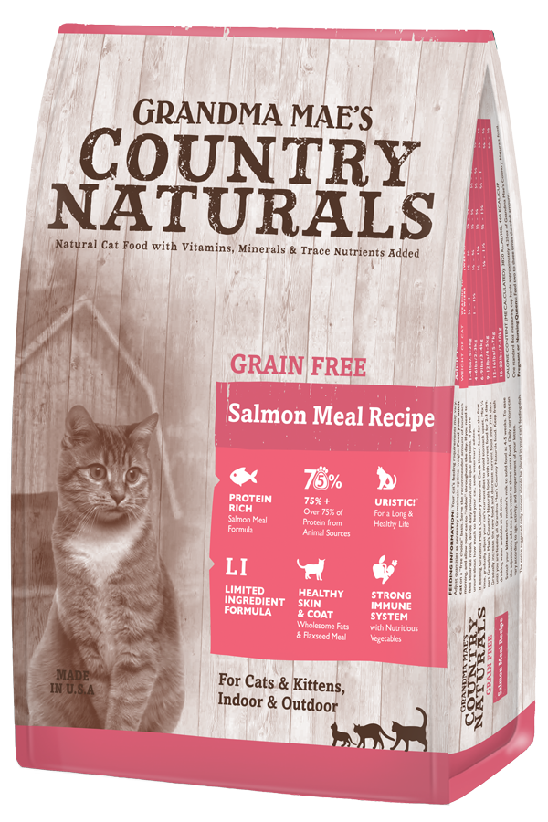 Grandma Mae's Country Naturals Grain Free Salmon Meal Recipe