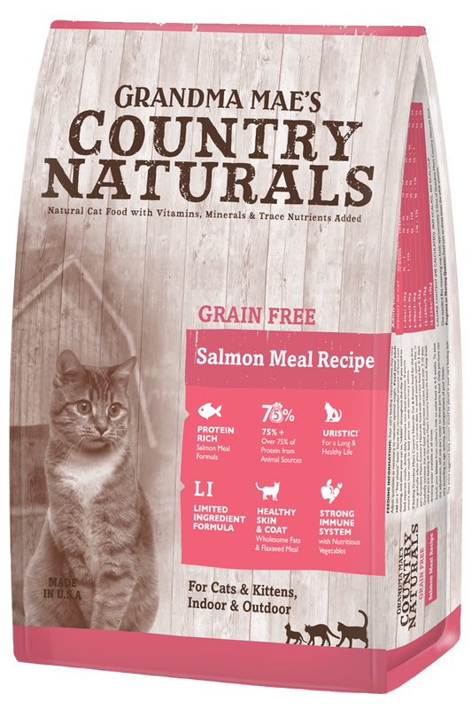 Grandma Mae's Country Naturals Grain Free Salmon Meal Recipe