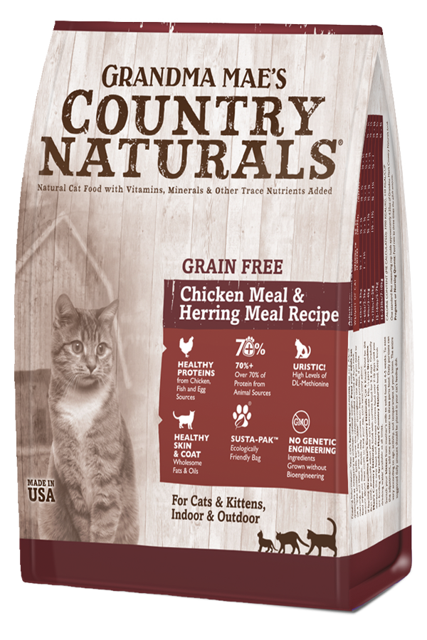 Grandma Mae's Country Naturals Grain Free Chicken Meal & Herring Meal Recipe