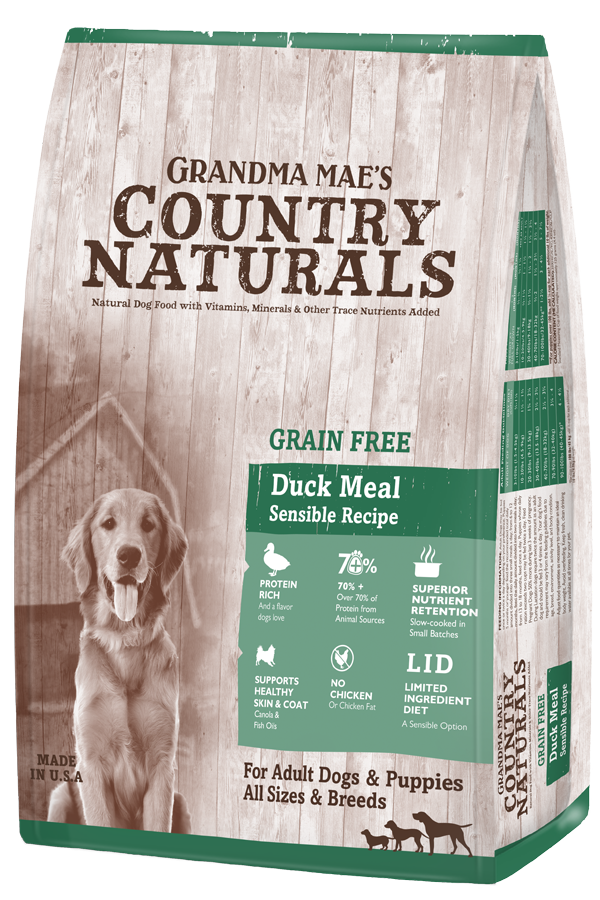 Grandma Mae's Country Naturals Grain Free Duck Meal
