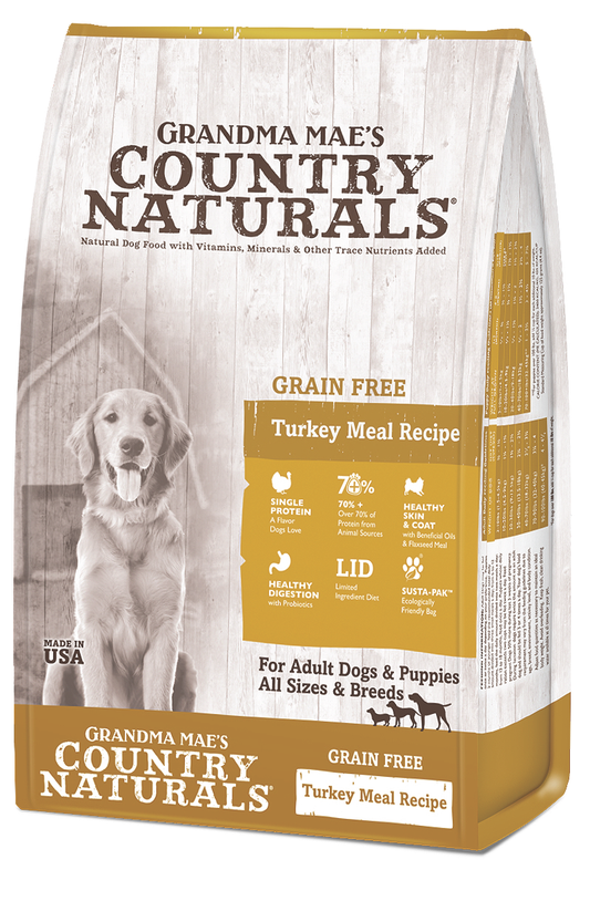 Grandma Mae's Country Naturals Grain Free Turkey Meal