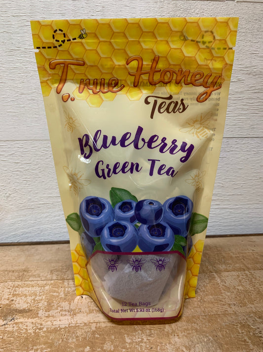 Blueberry Green Tea True Honey Teas