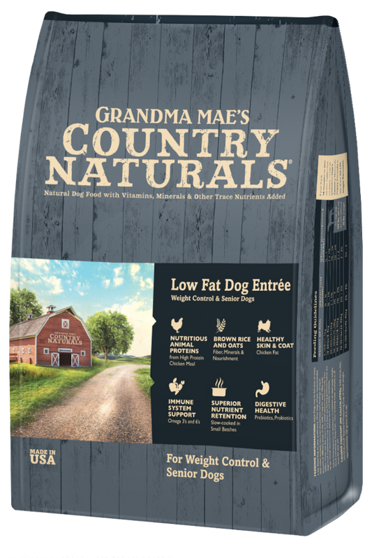 Grandma Mae's Country Naturals Low Fat Dog Entree