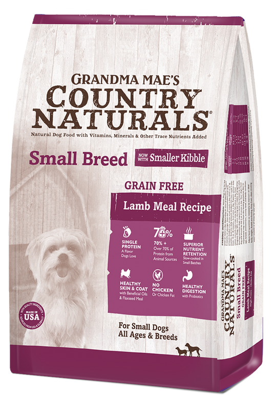 Grandma Mae's Country Naturals Grain Free Small Breed Lamb Meal