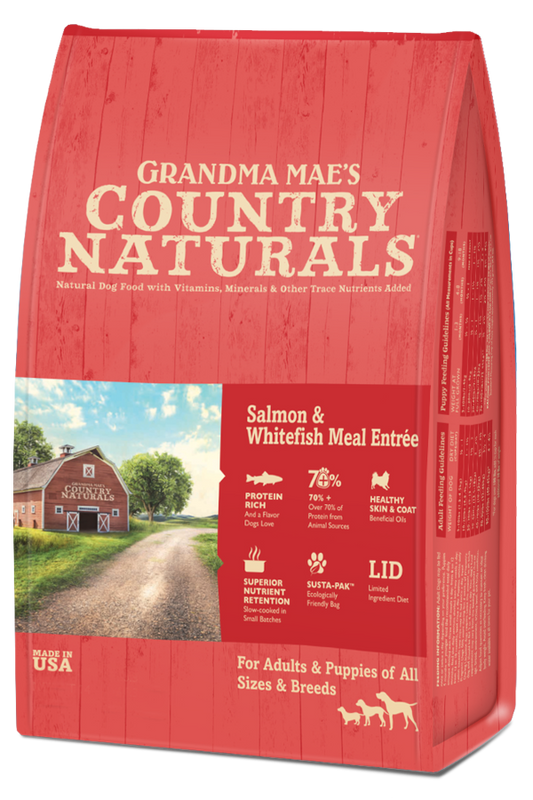 Grandma Mae's Country Naturals Salmon & Whitefish Meal Entree