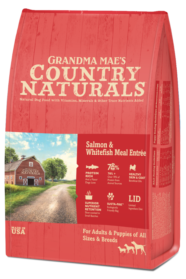 Grandma Mae's Country Naturals Salmon & Whitefish Meal Entree