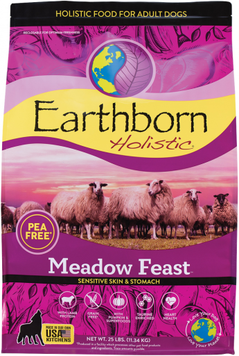 Earthborn Holistic Meadow Feast Lamb Meal Dog Food  25lb