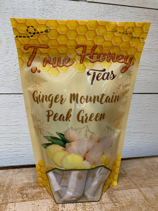 Ginger Mountain Peak Green True Honey Teas