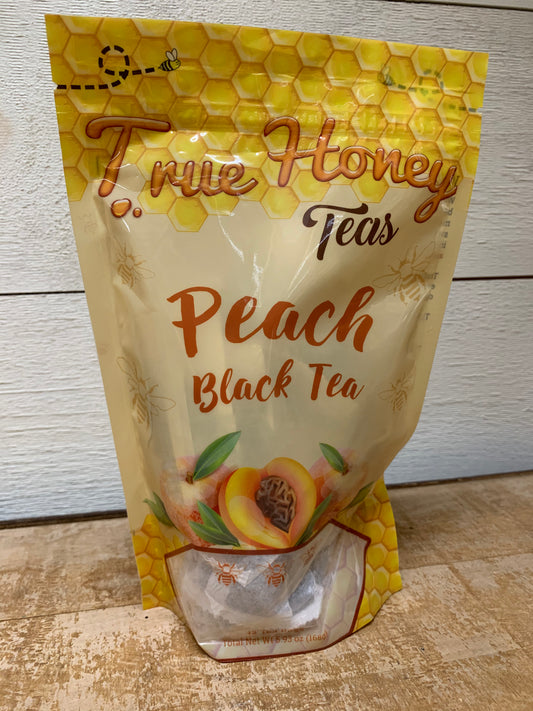 Peach Black Tea True Honey Teas