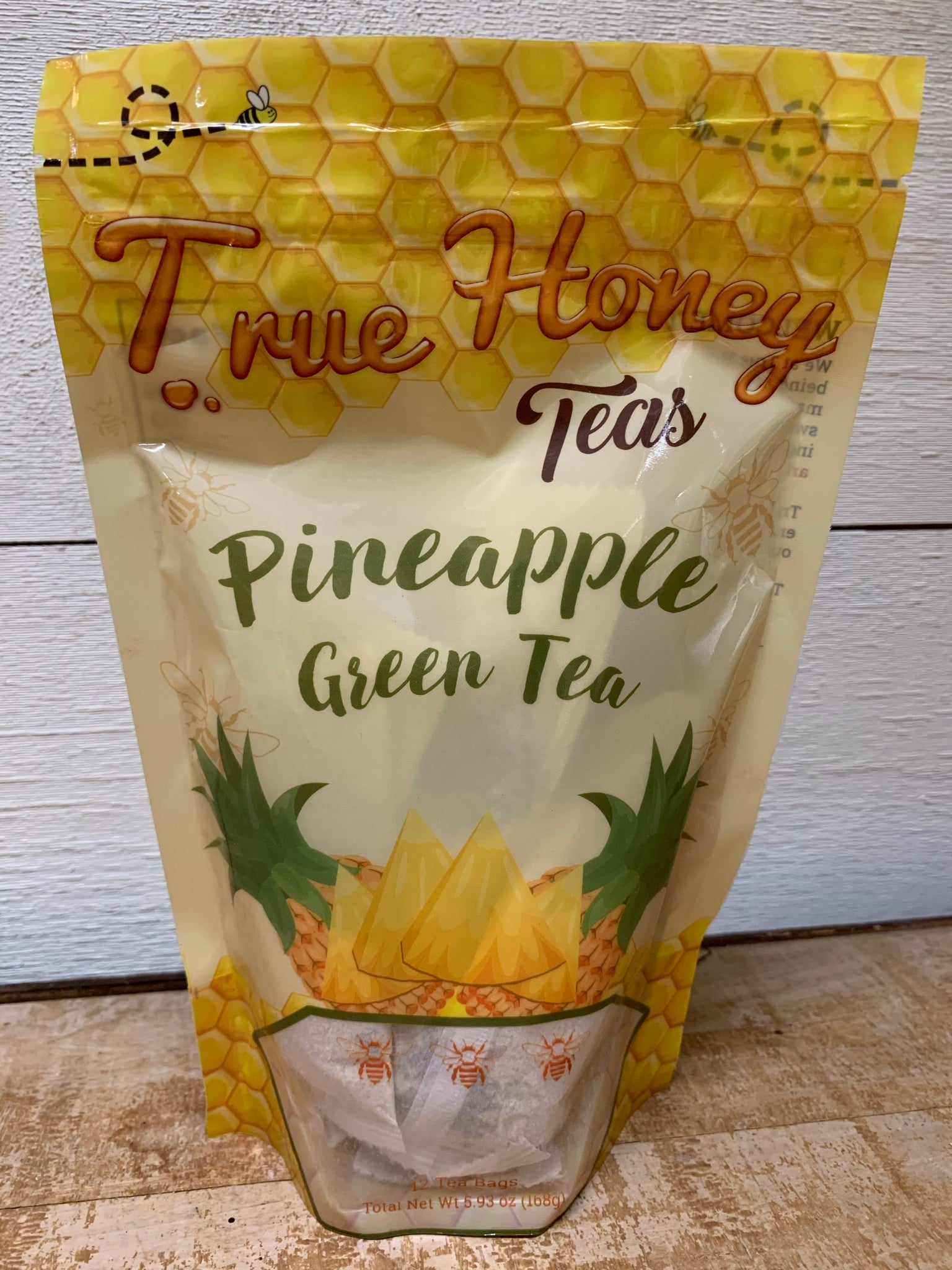 Pineapple Green Tea True Honey Teas – Sweet Meadows Country Home & Garden