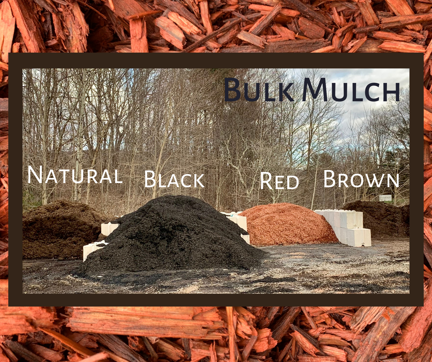 Bulk Mulch 1 cubic yard